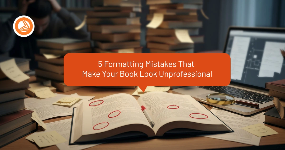 5 Formatting Mistakes That Make Your Book Look Unprofessional image