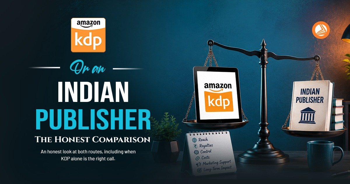 Amazon KDP or an Indian Publisher? The Honest Comparison image
