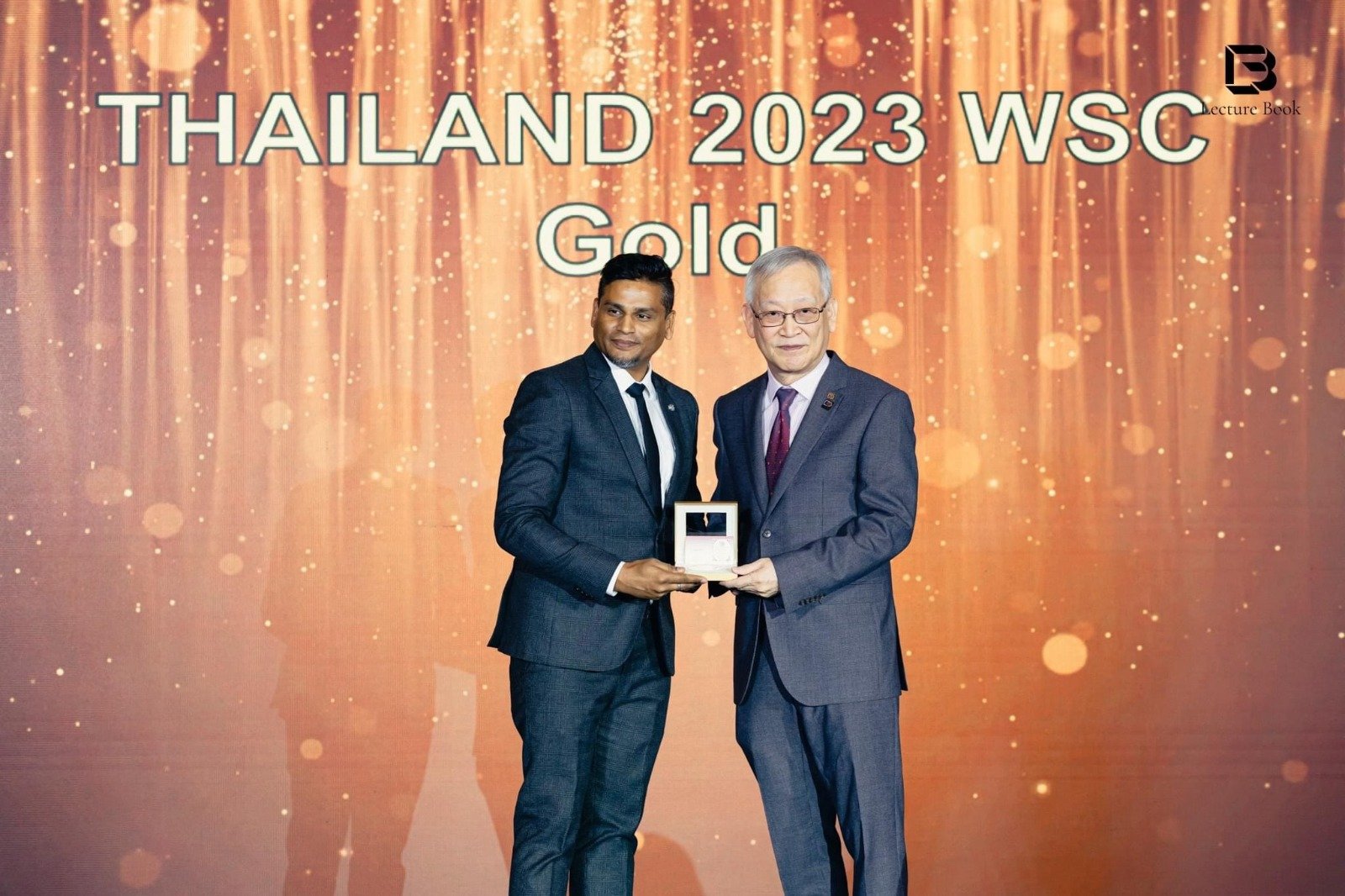 Roshan Prasad at Thailand Gold award ceremony