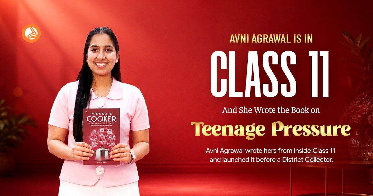 Avni Agrawal Is in Class 11 — And She Wrote the Book on Teenage Pressure image